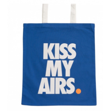 Kiss my airs tote bag on sale